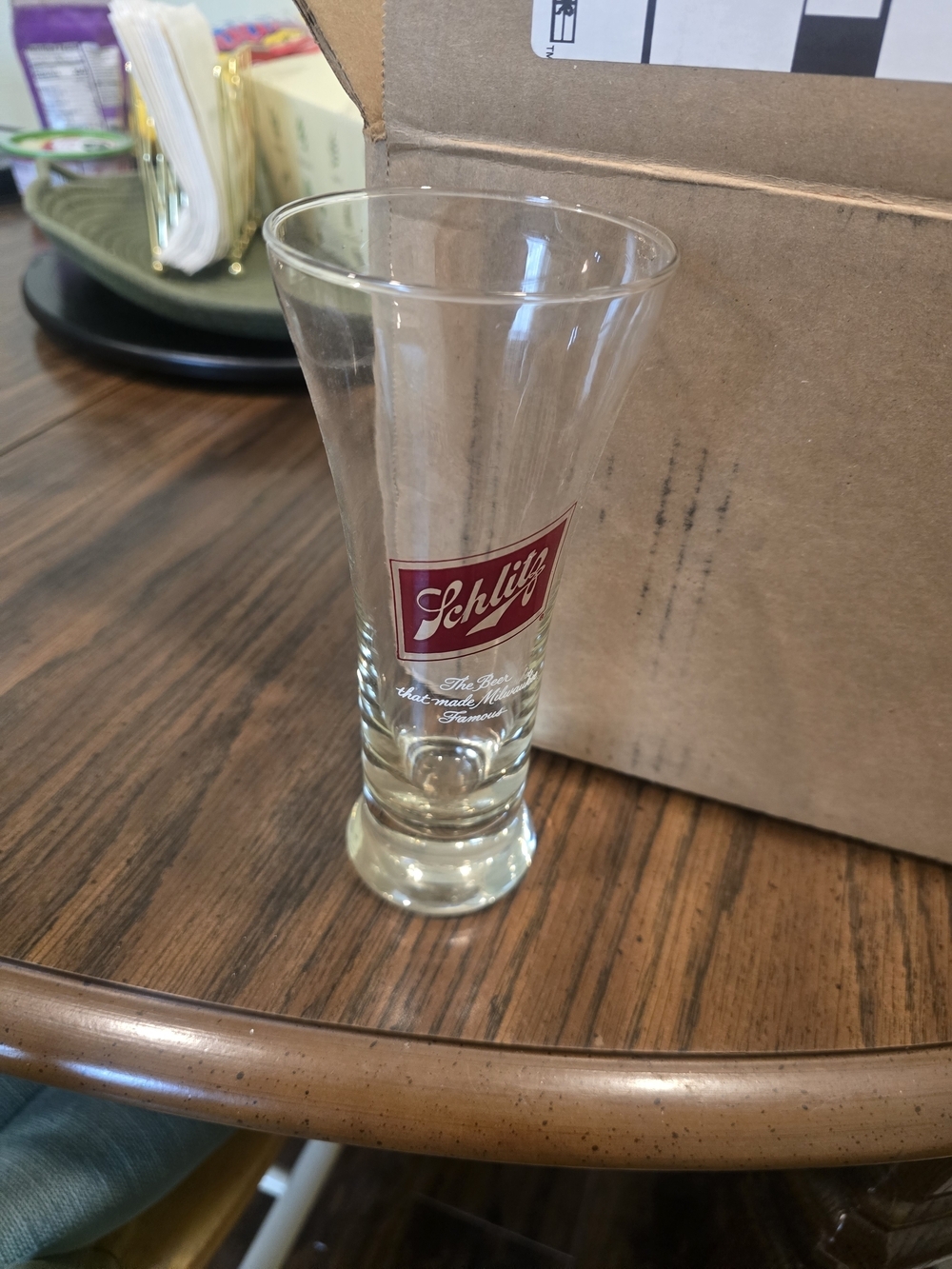 Schlitz | Vintage Beer Glass